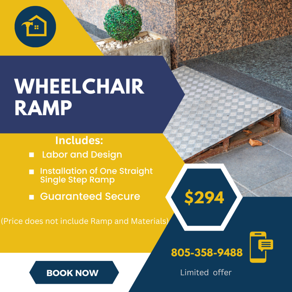 Price to install a wheelchair ramp in Port Charlotte FL $294